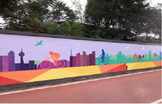 水富墙体彩绘-围墙