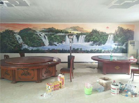 水富墙绘-写实风景