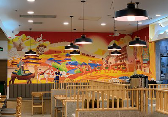 水富商业空间彩绘介绍。