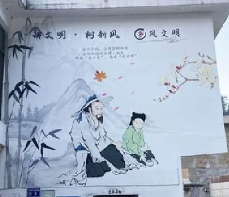 水富分享几个墙绘保养知识。