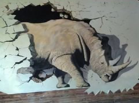 水富在墙绘中，如何绘制3D效果？