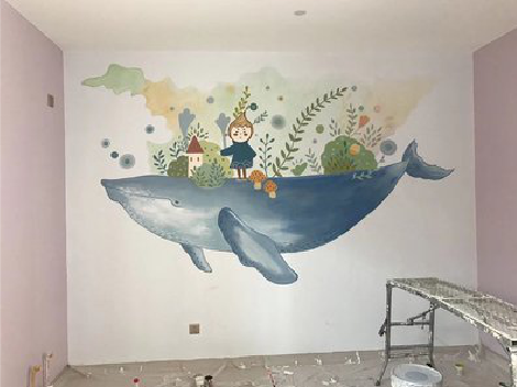 水富手绘墙的特点及优势。