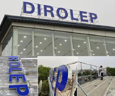 水富楼顶发光字安装的注意事项。